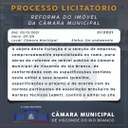 Aviso de licitação – Tomada de Preço Nº 02/2021 – Processo Licitatório Nº 31/2021 