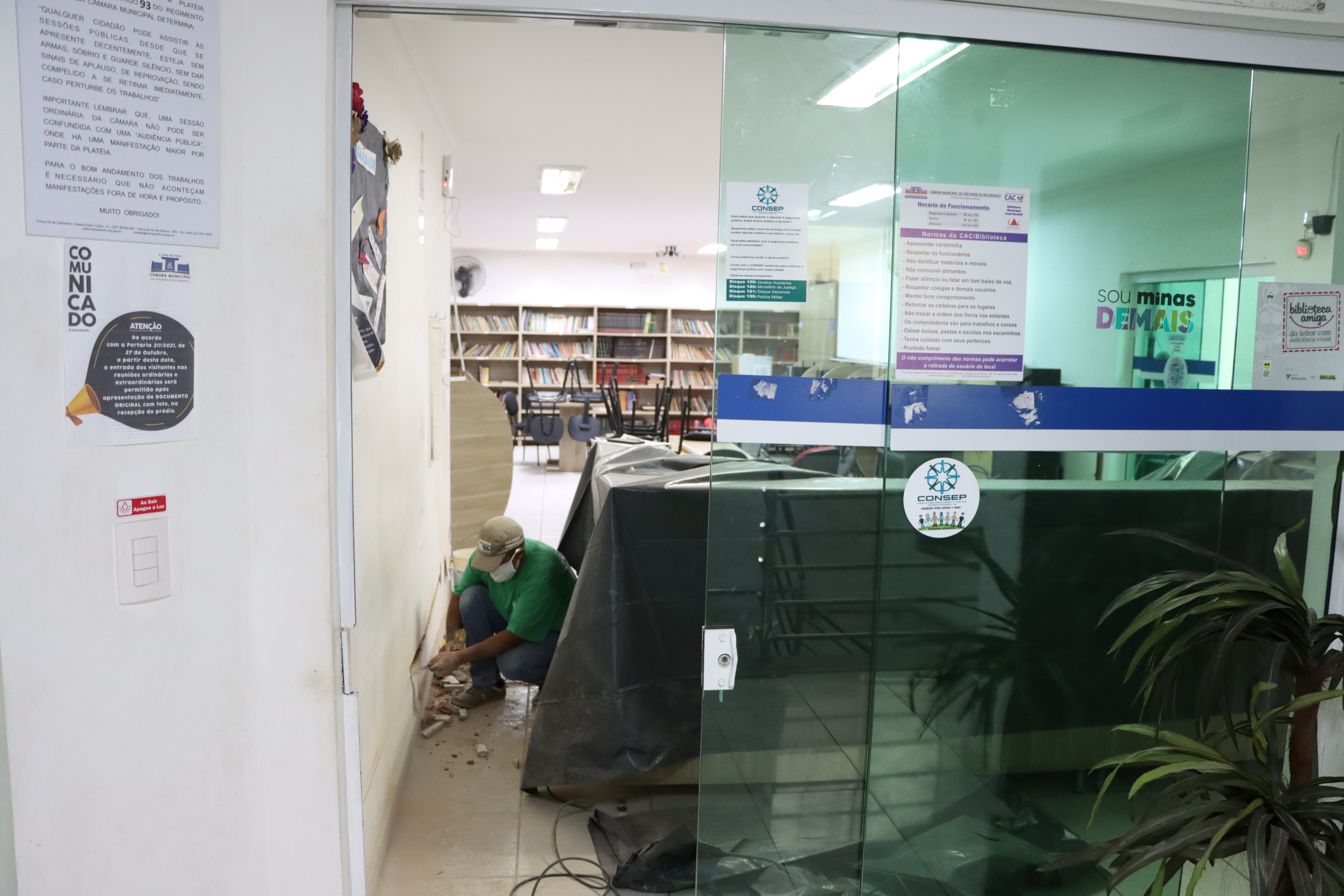 Espaço para estudos no CAC é suspenso; serviços no balcão continuam em atividade 