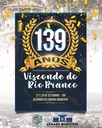 Município completa 139 anos  e a Casa do Povo participa da agenda de comemorações